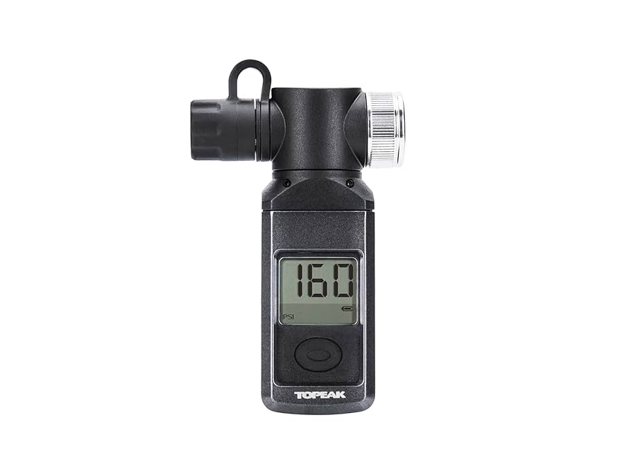 Amazon.com: Topeak Shuttle Gauge Digital Tire Pressure Gauge